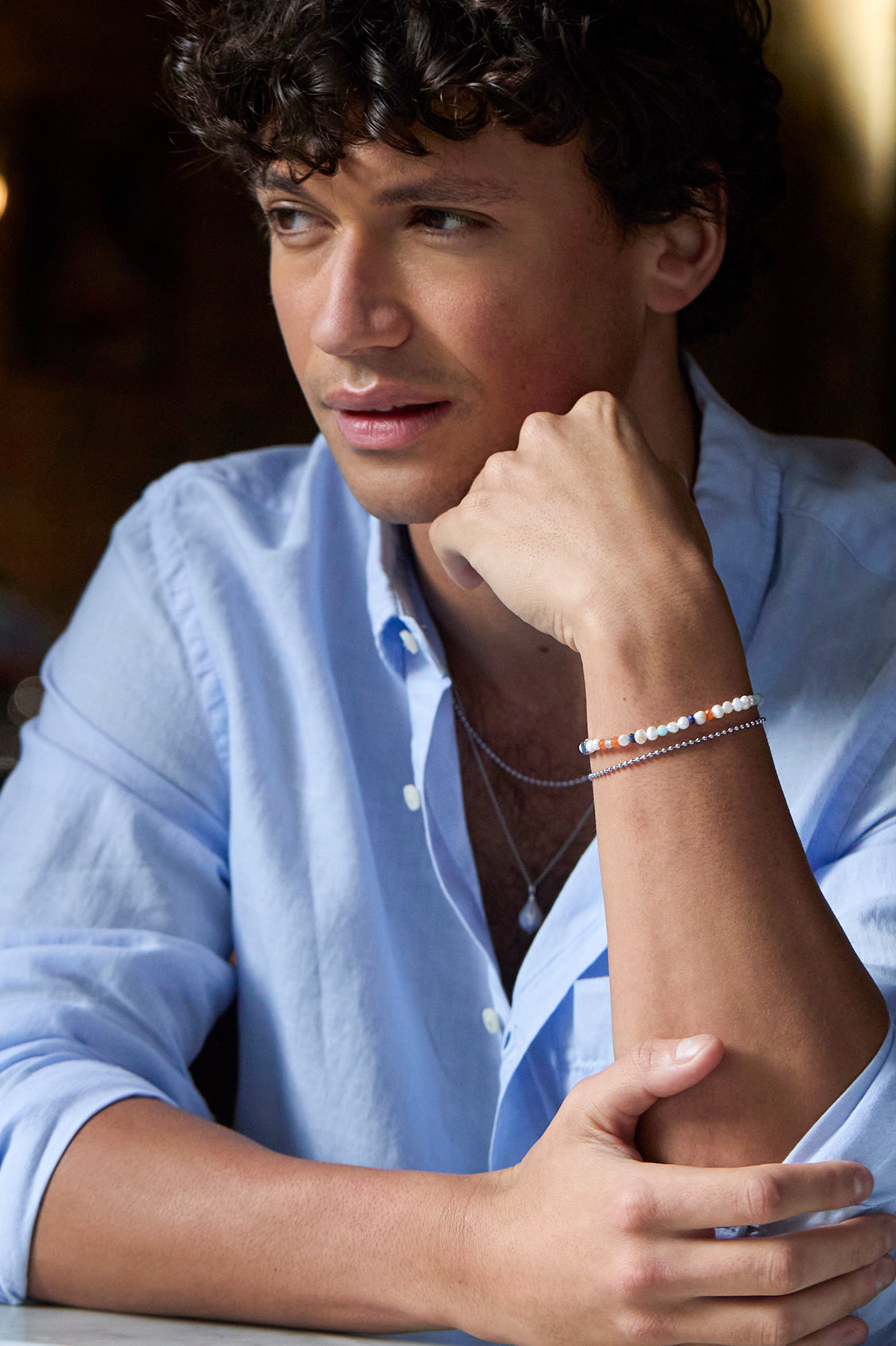 Men's Ball Chain Bracelet