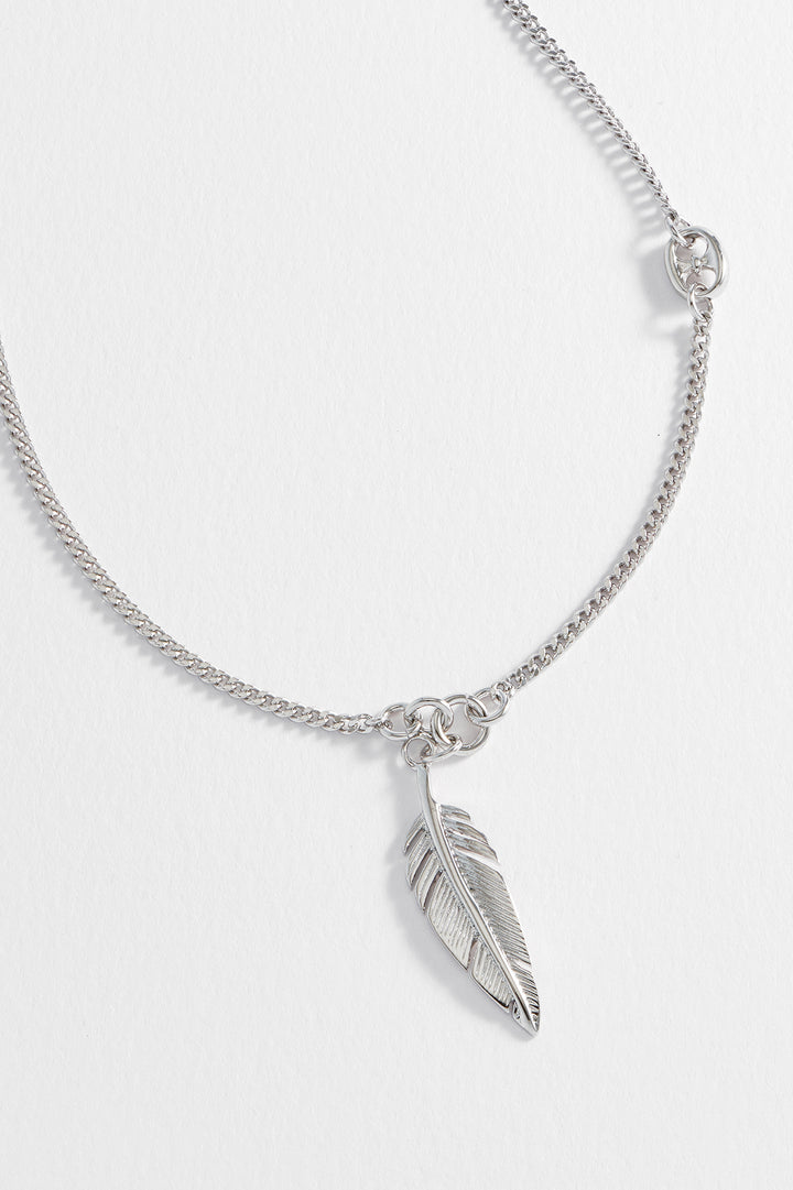 Mens Feather Necklace