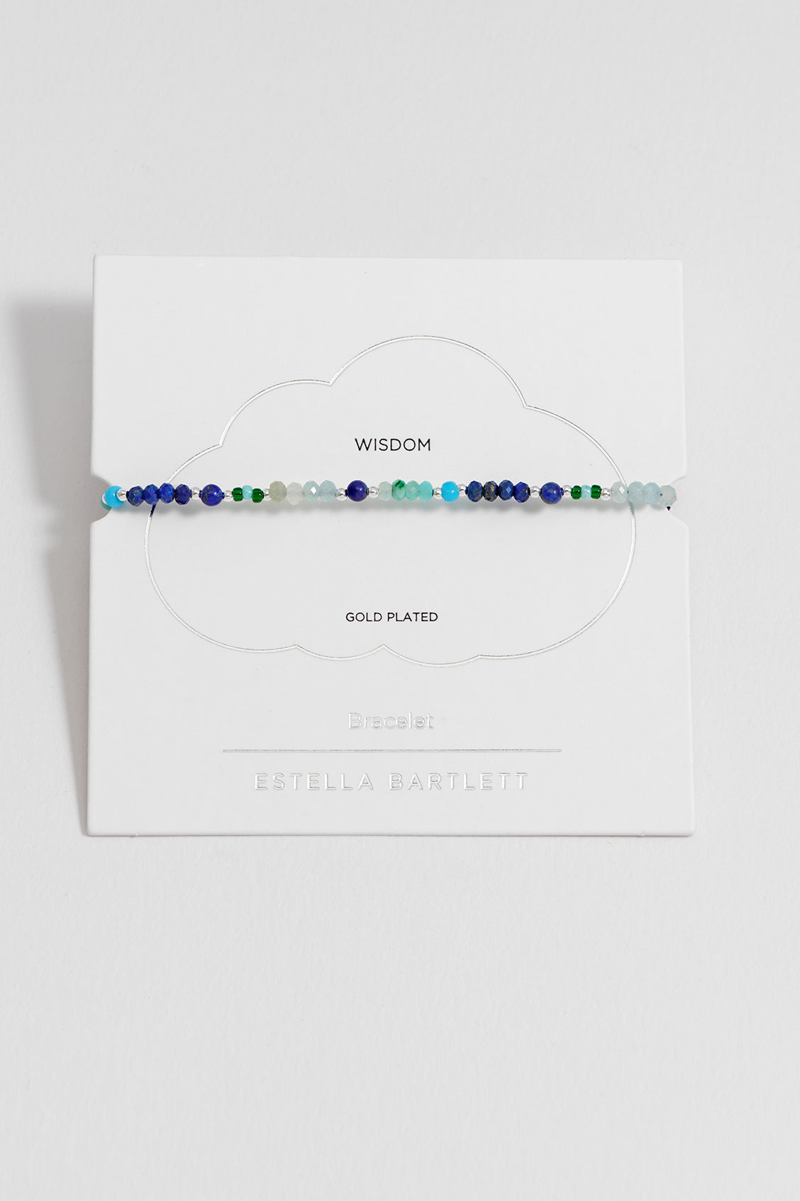 ESTELLA BARTLETT Bracciale Scorrevole Placcato Argento - Design Londinese, Confezione Regalo