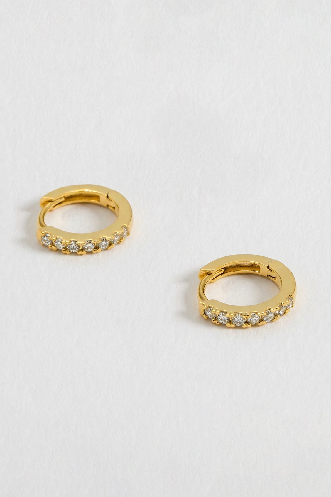 Hoop Earrings CZ