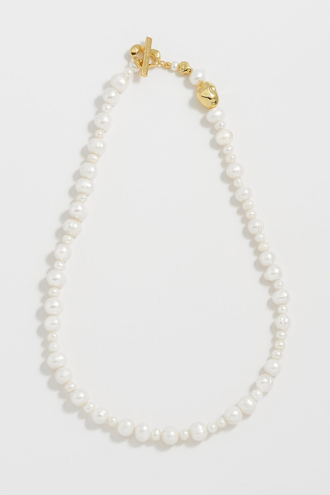 Pearl T-Bar Necklace