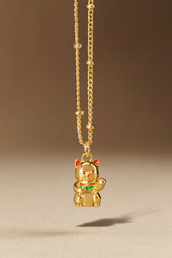 Lucky Cat Necklace