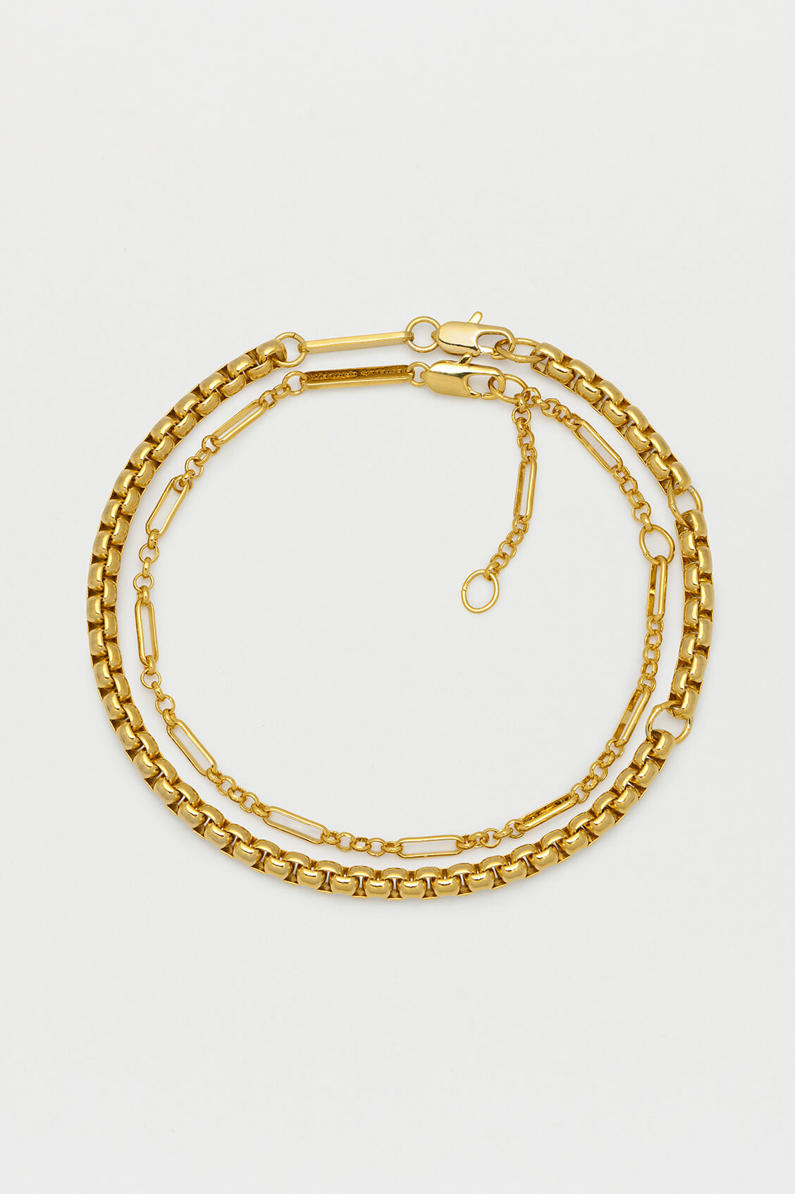 Estella Bartlett | Gold Plated Double Layer Rope Bracelet
