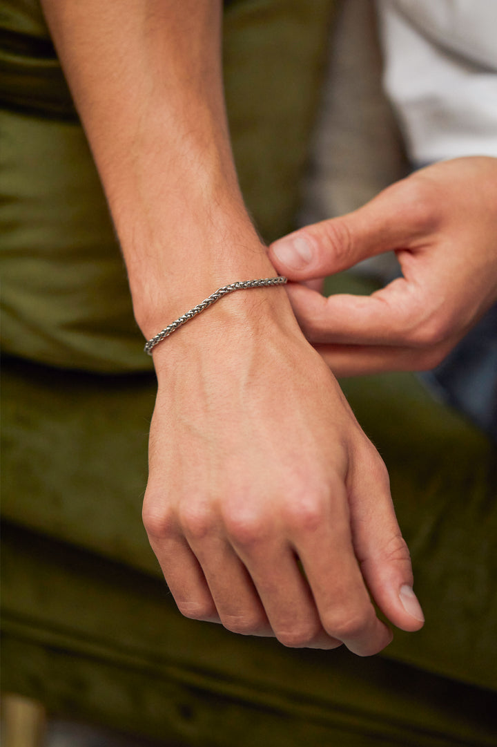 Mens Spiga Chain Bracelet