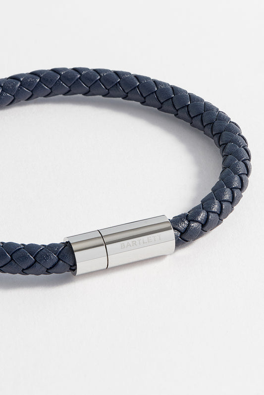 Leather Single Plaited Bracelet