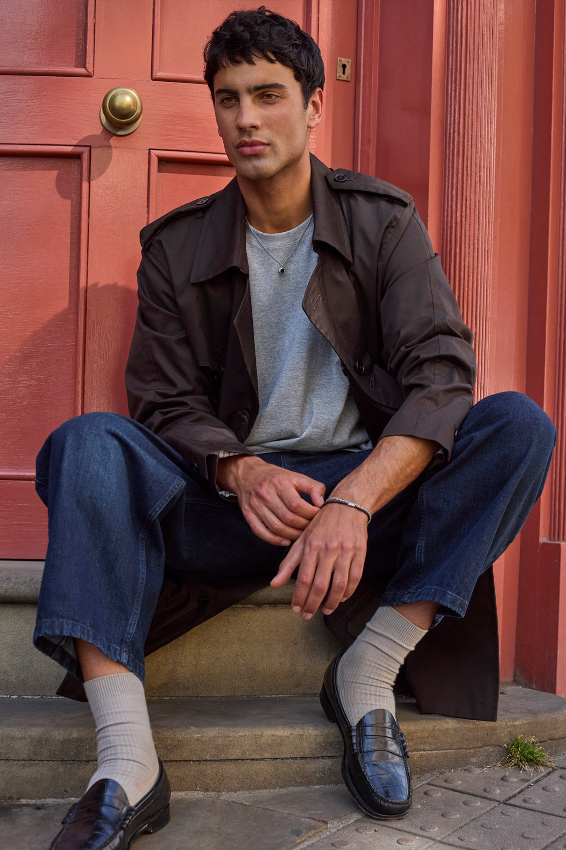 Men's Black Onyx Duo Bracelet Set