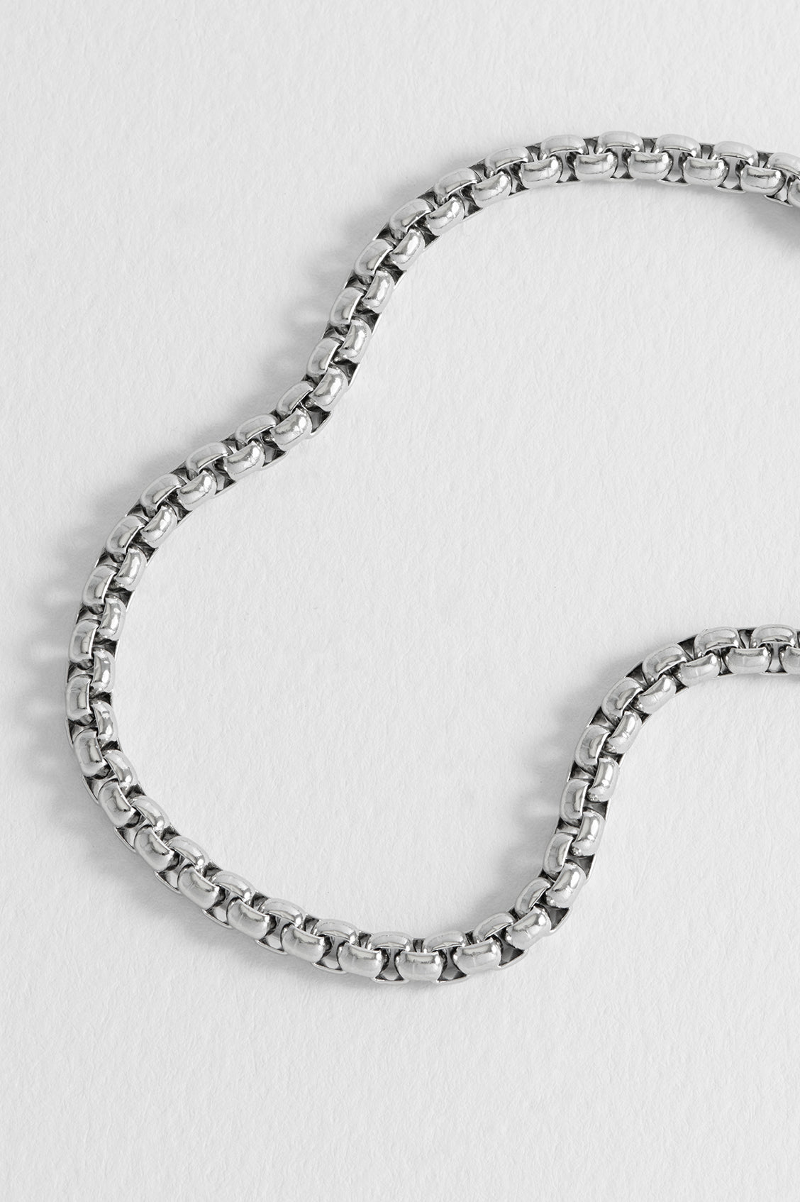 Men's Chunky Rounded Box Chain Bracelet