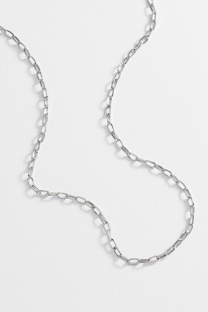 Mens Paperclip Chain Necklace