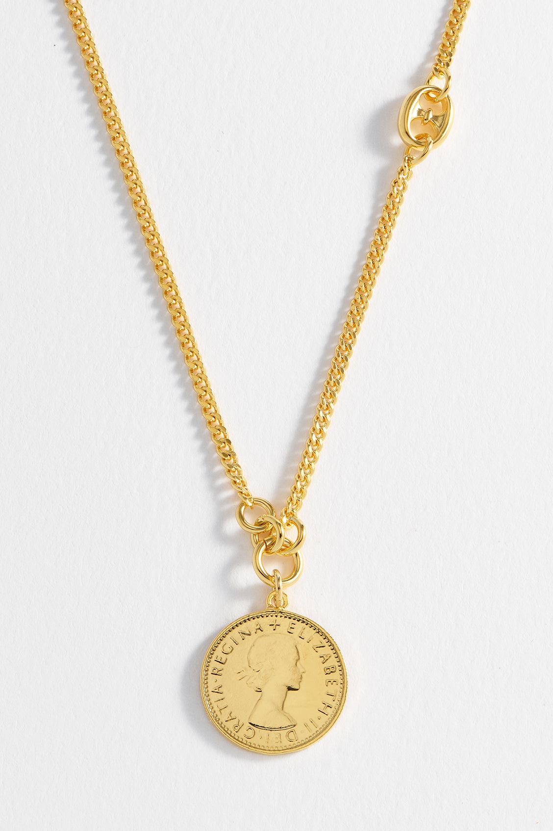 Mens Coin Necklace