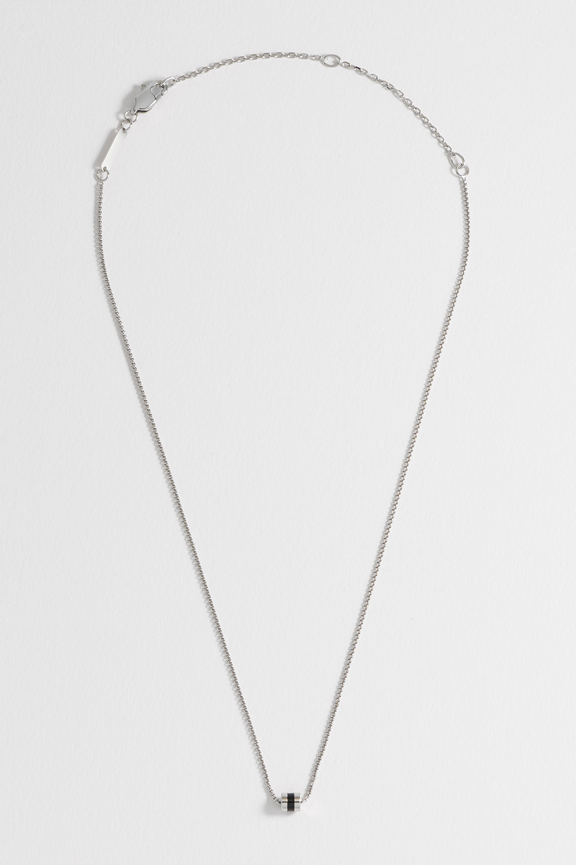 Men's Enamel Bead Necklace