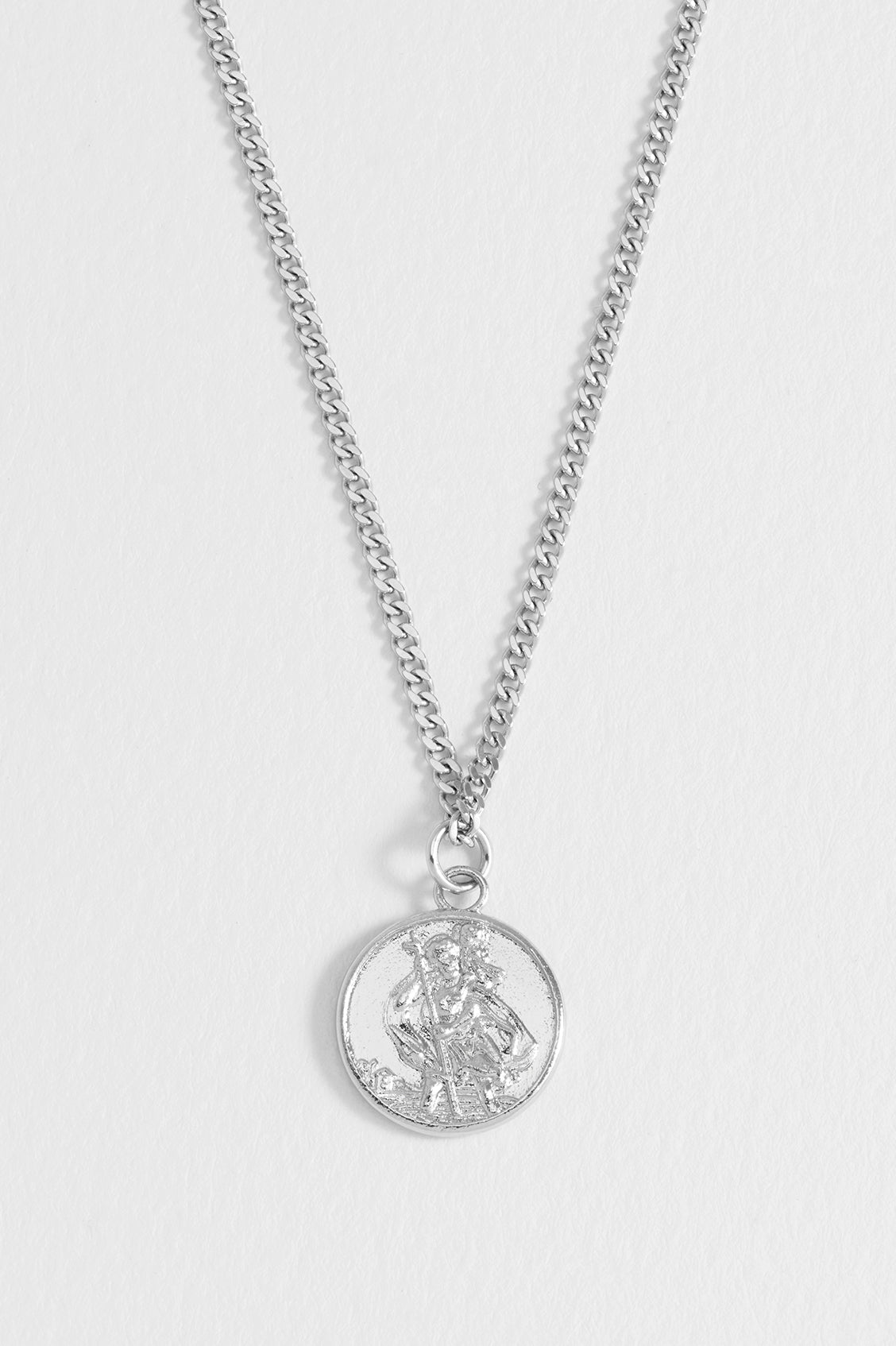Men's St. Christopher Pendant Necklace