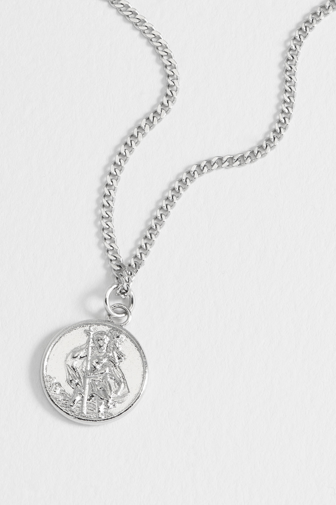 Men's St. Christopher Pendant Necklace