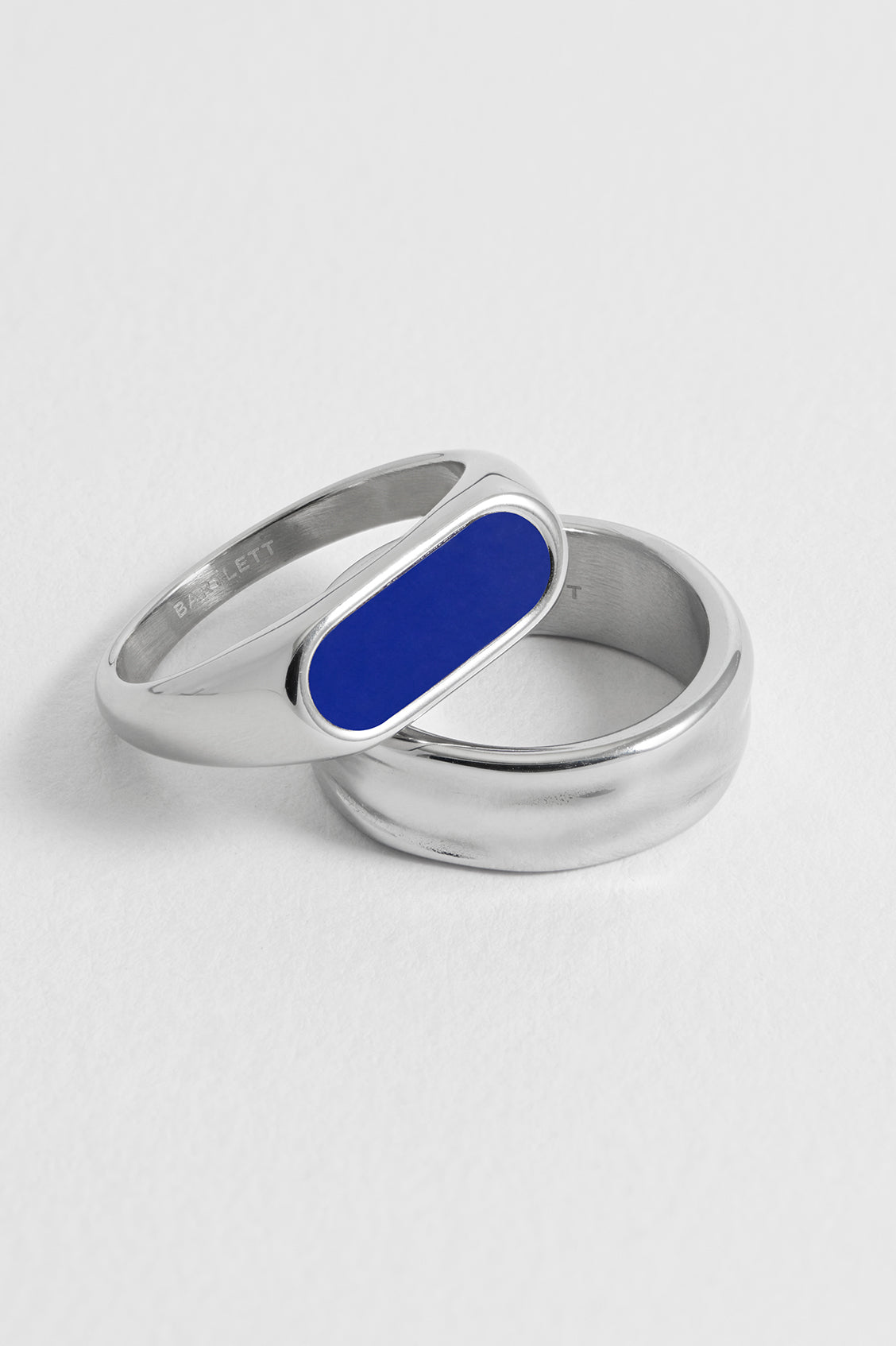 Men's Lapis Lazuli Bar Signet Ring