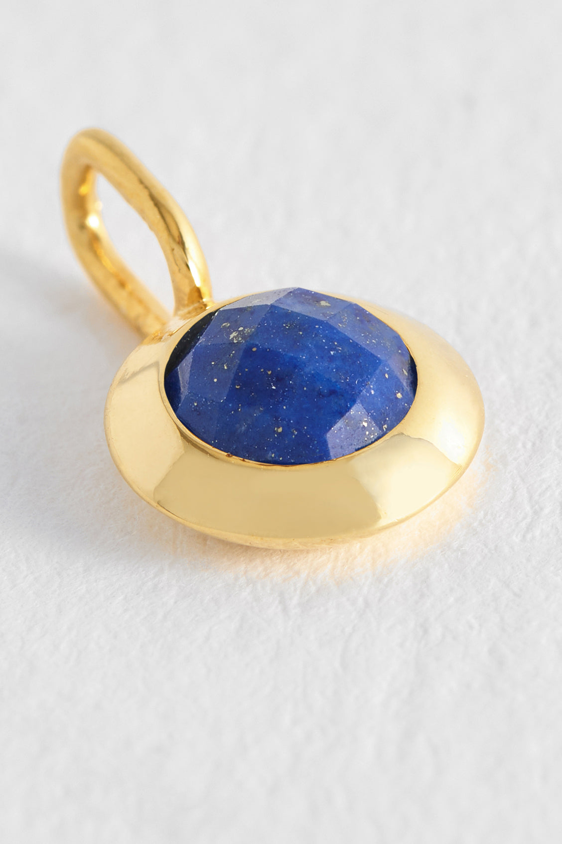 Estella Bartlett Lapis Gold Plated September Birthstone Charm