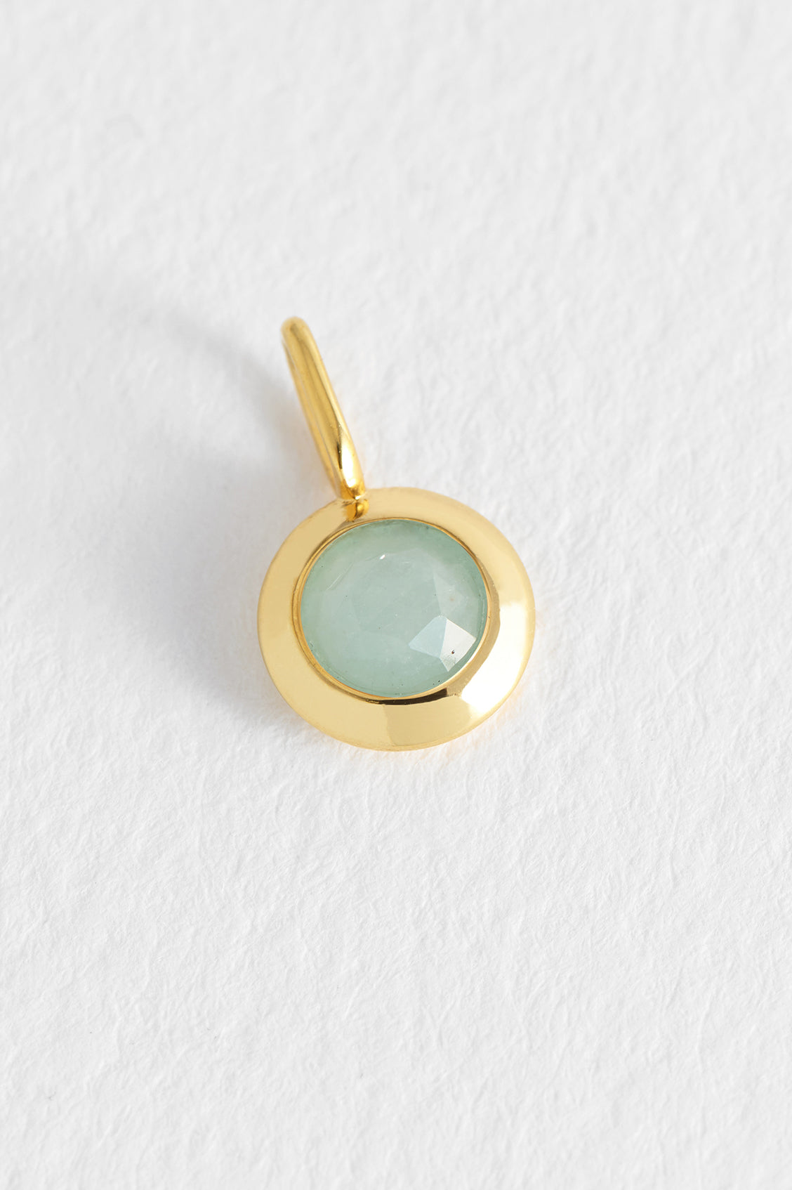 March Birthstone Charm