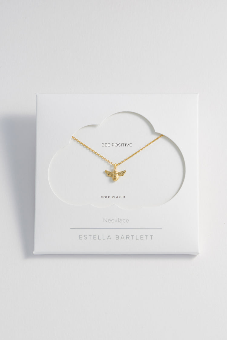 Gold Plated Bee Necklace | Estella Bartlett – Estella Bartlett