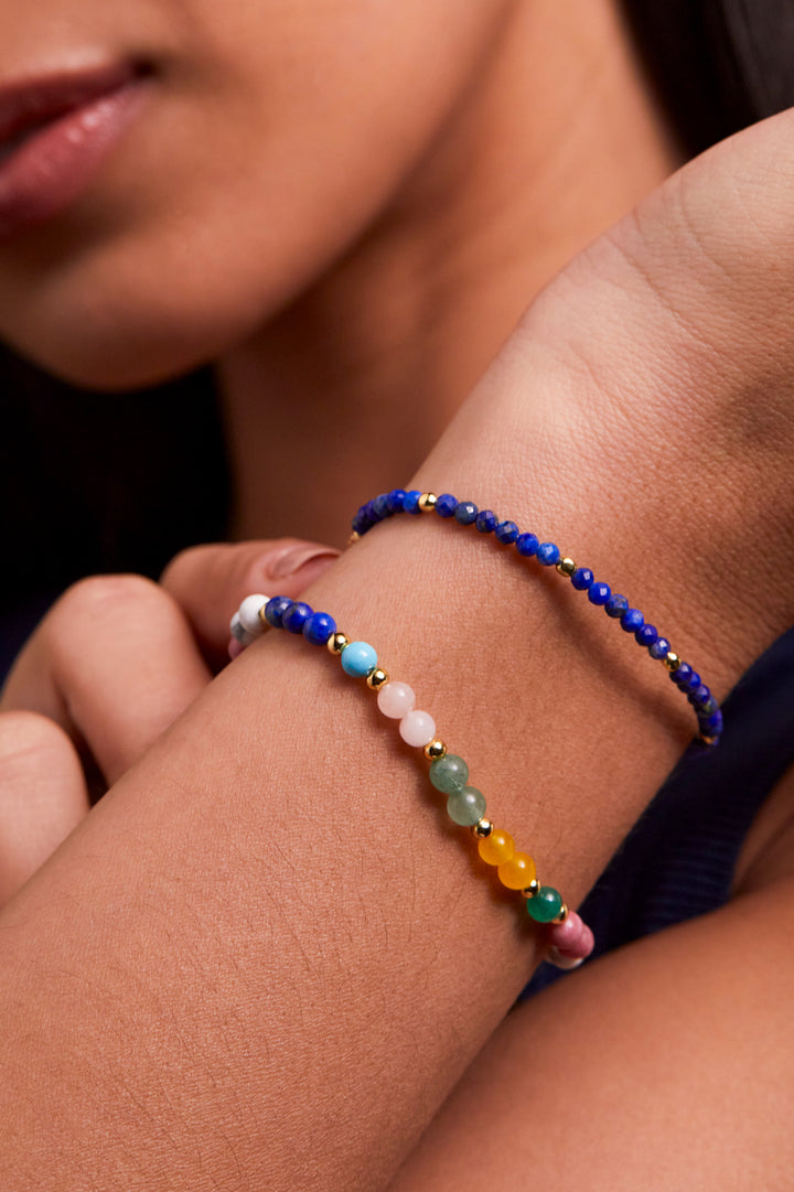 Gemstone Beaded Bracelet