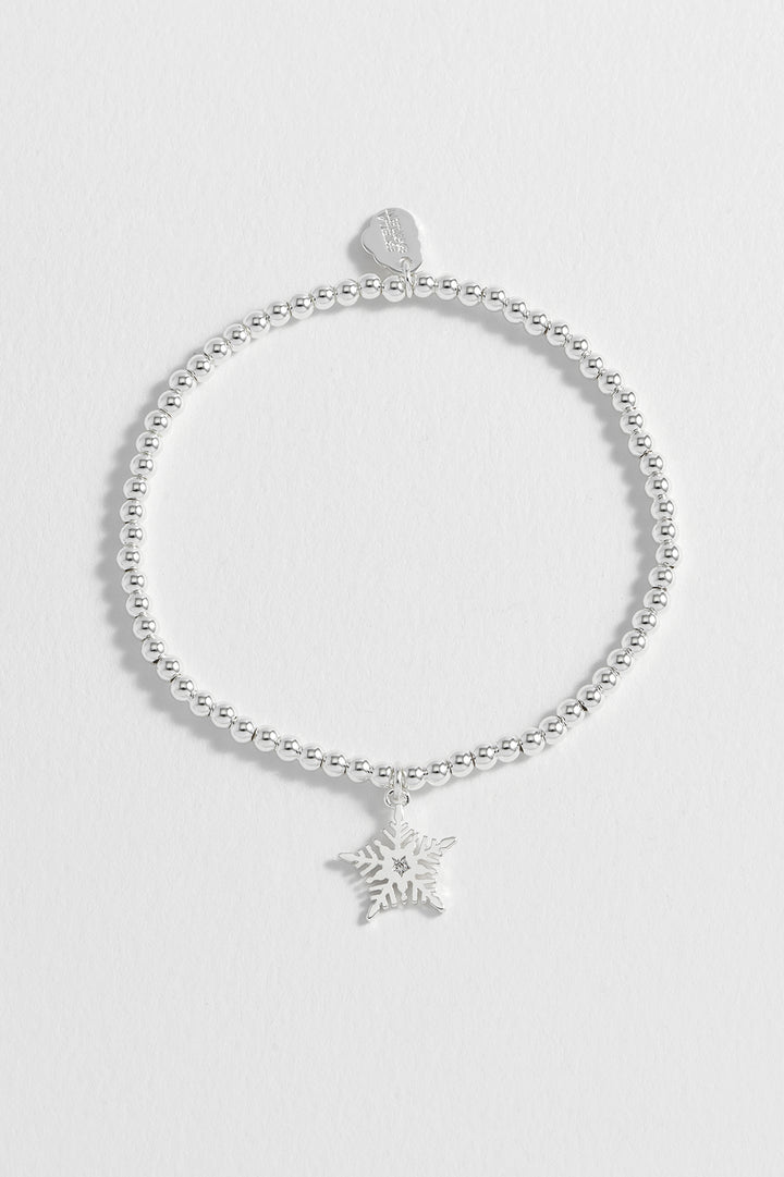 Snowflake Stretch Bracelet