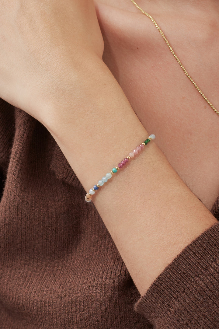 Mini Amelia Gemstone Bracelet