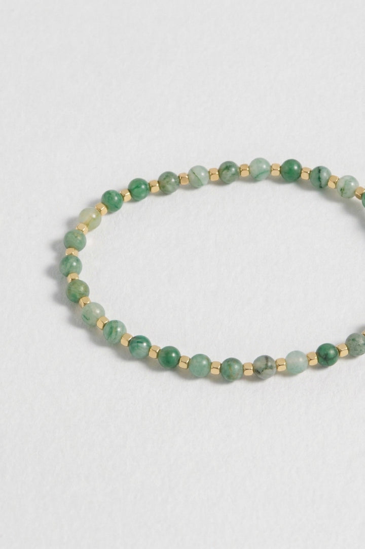 Wellness Green Quartz Amelia Bracelet