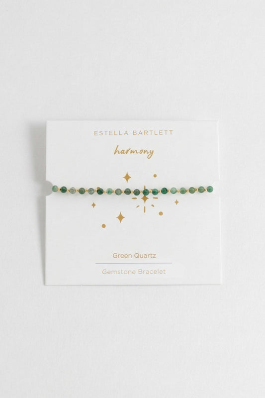 Wellness Green Quartz Amelia Bracelet