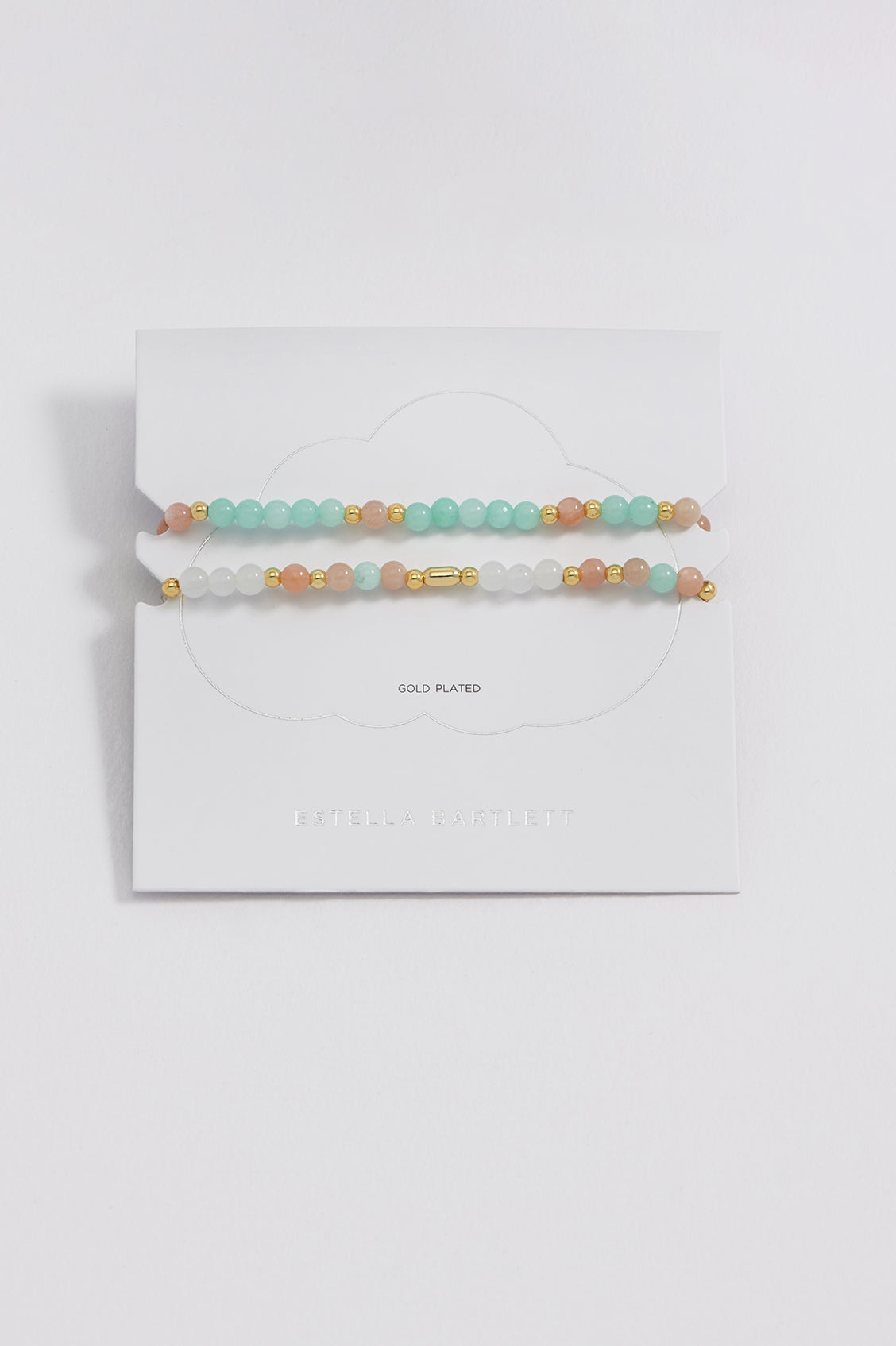 Pastel Gemstone Bracelet Set