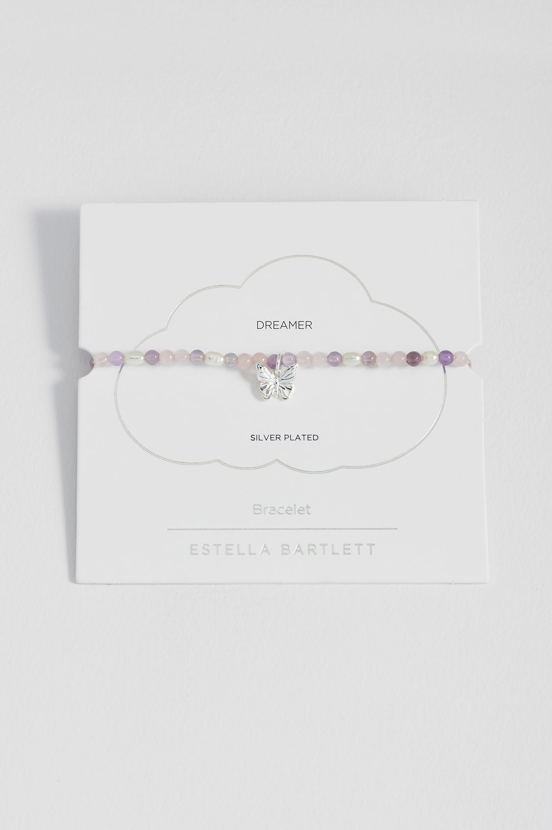 Gemstone and Pearl Butterfly Sienna Bracelet