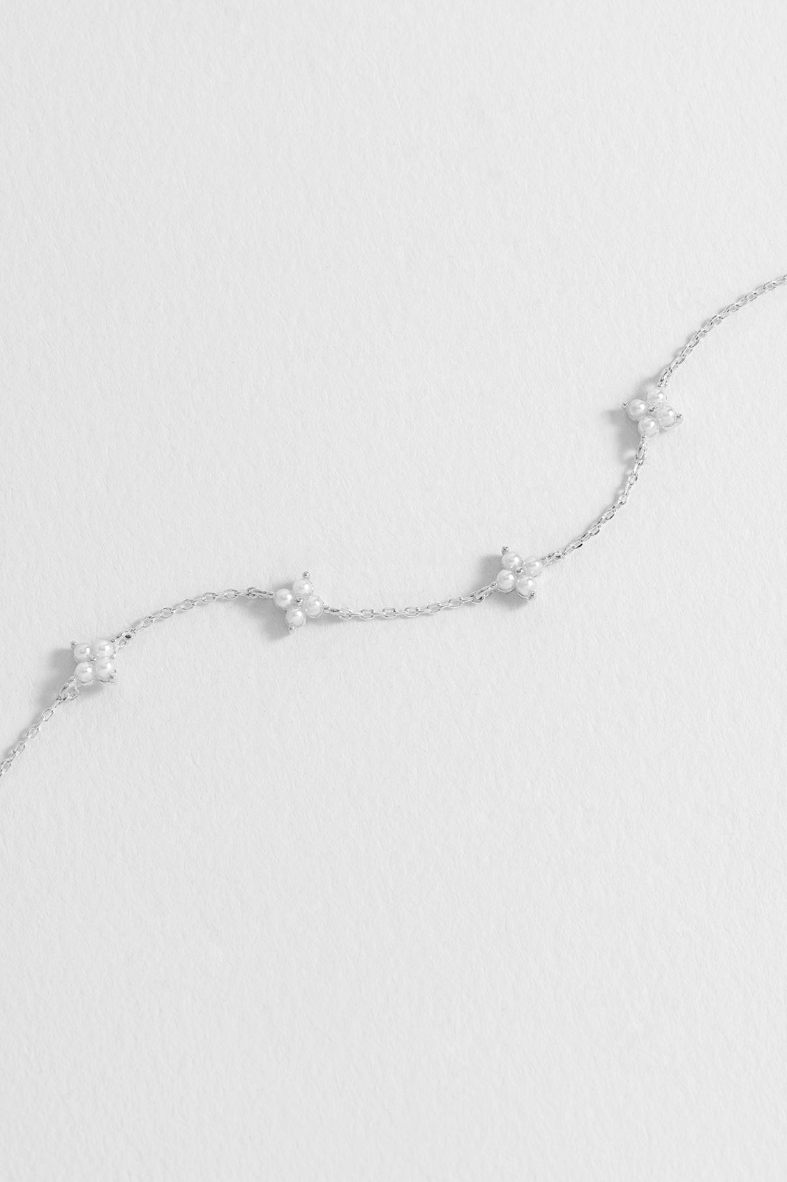 Mini Pearl Flower Bracelet