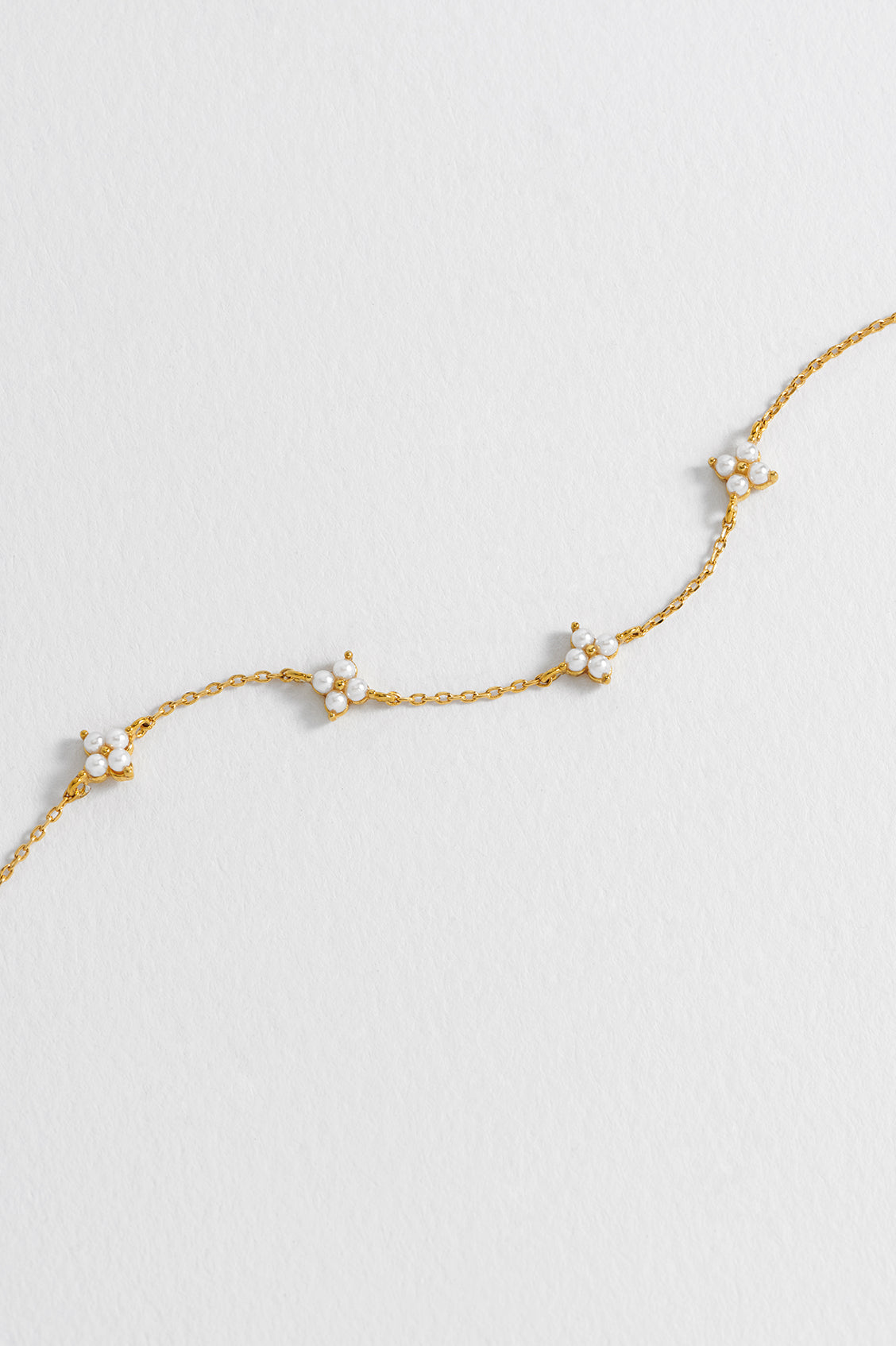 Mini Pearl Flower Bracelet