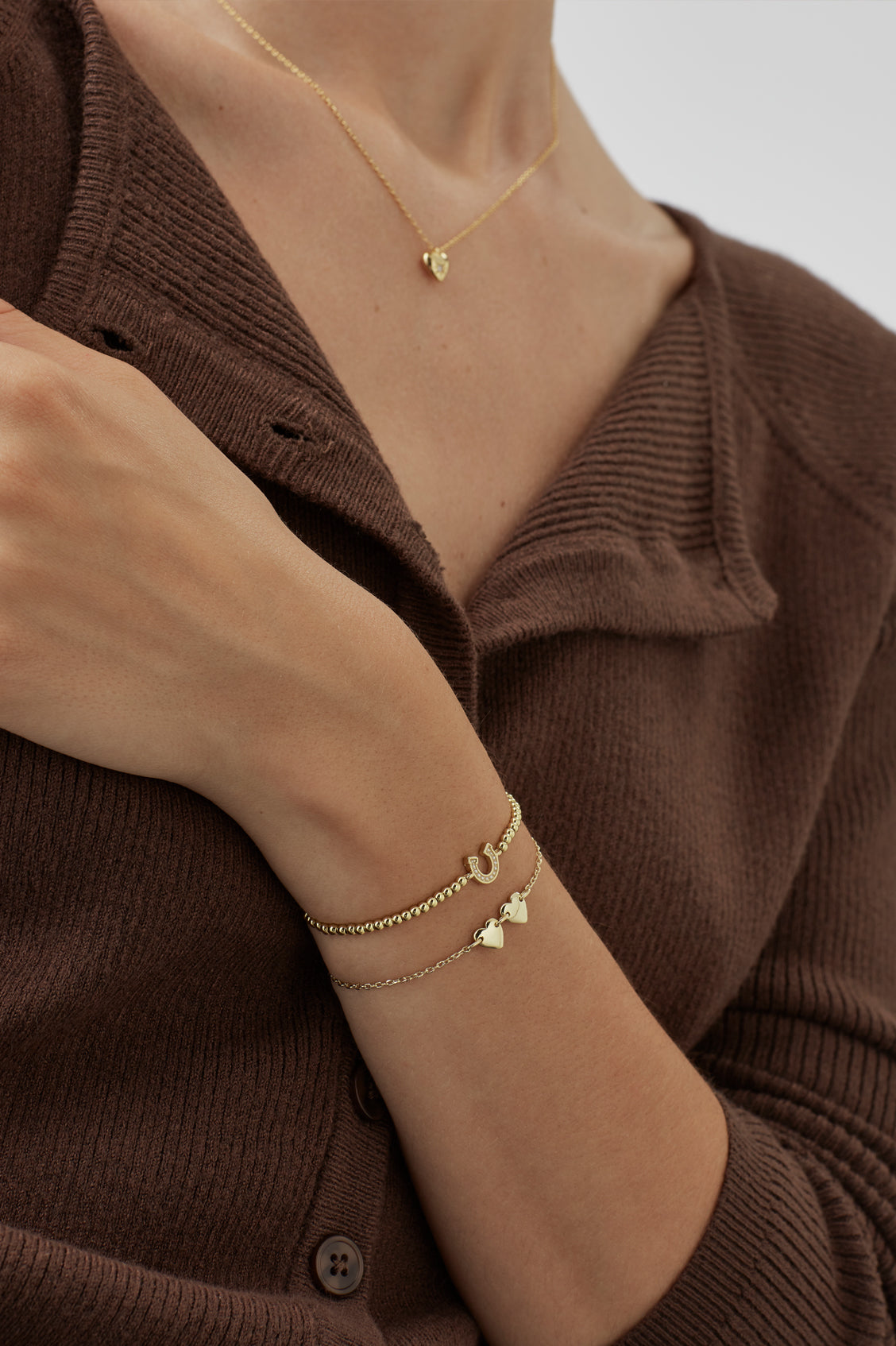 Pearl Horseshoe Sienna Bracelet