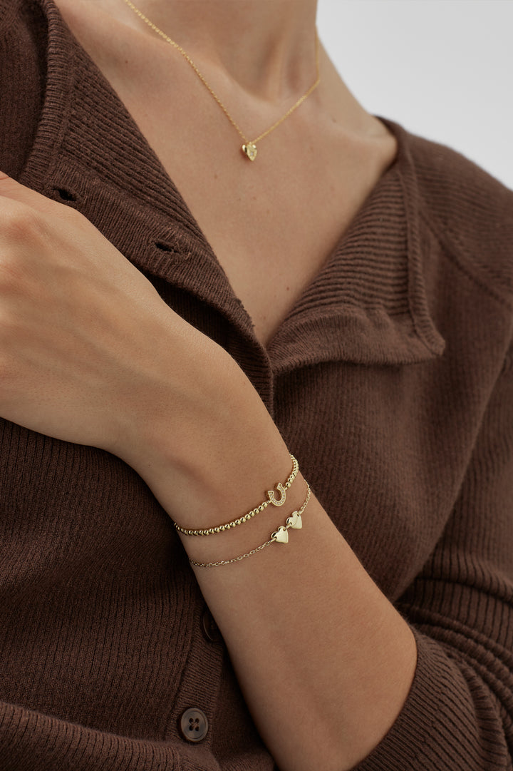 Connected Hearts Bracelet