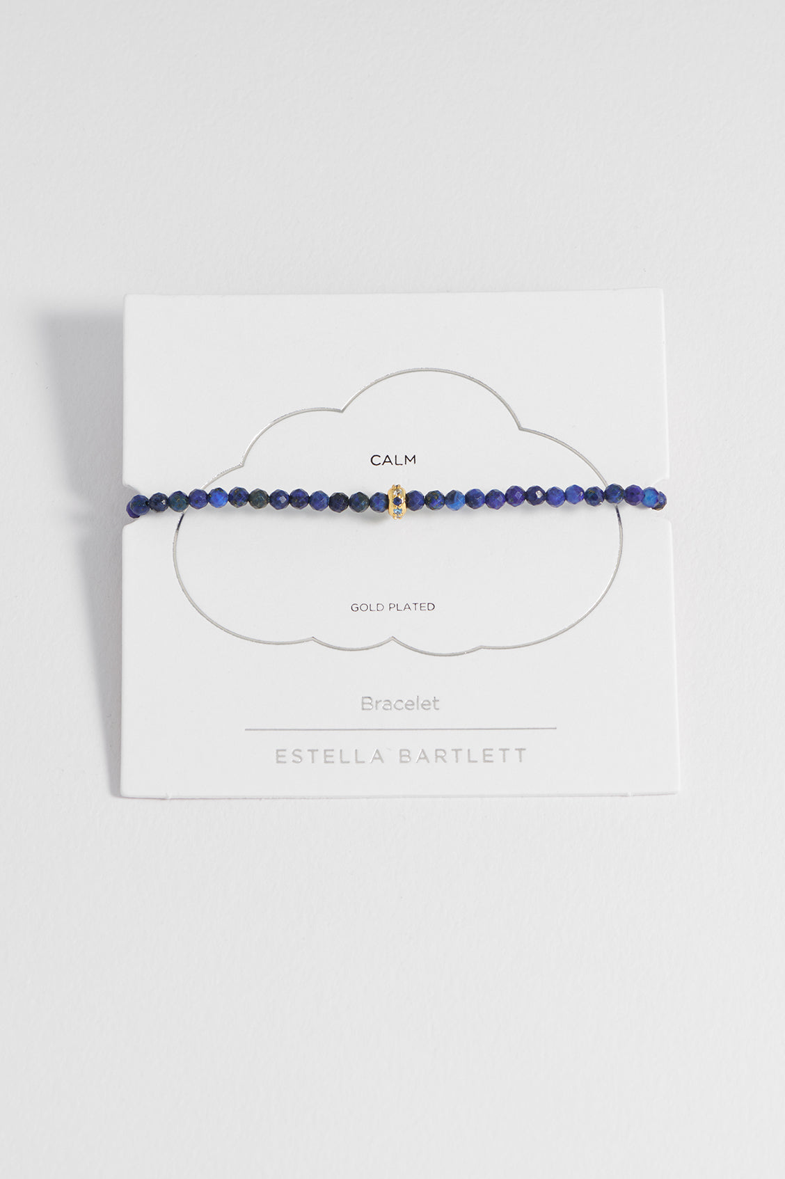 Lapis Lazuli CZ Disc Amelia Bracelet
