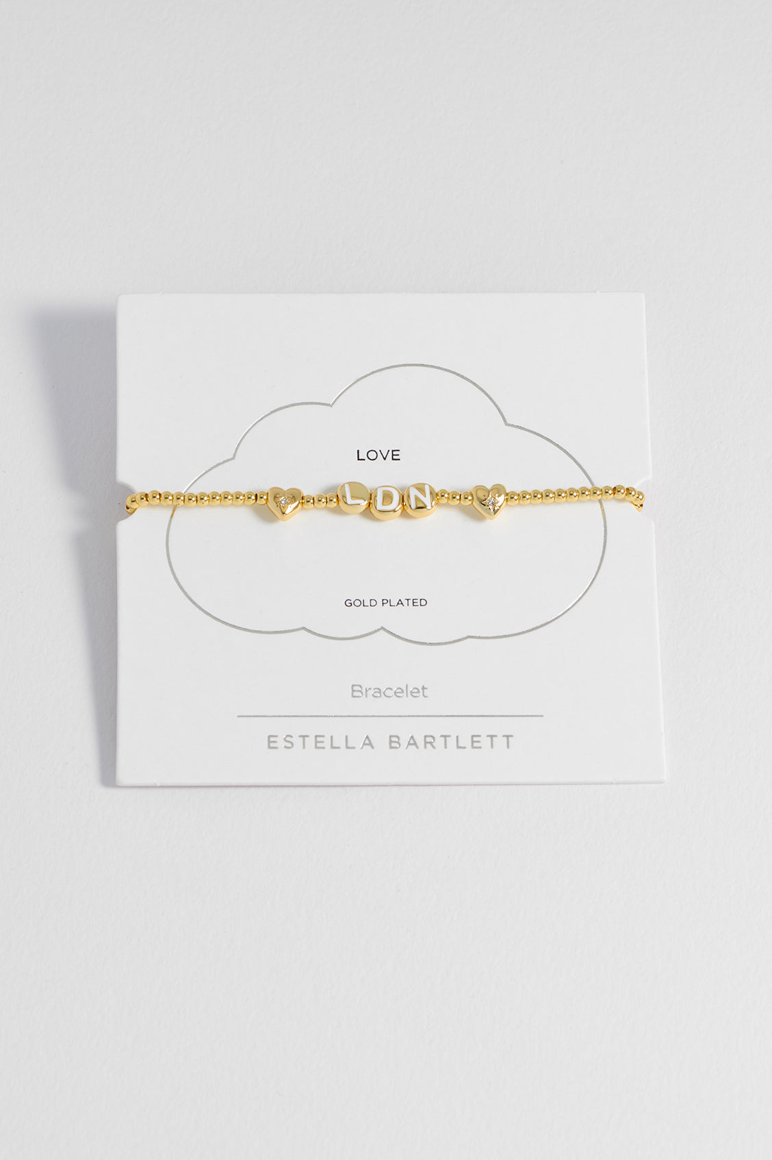 London Letter Bead Bracelet