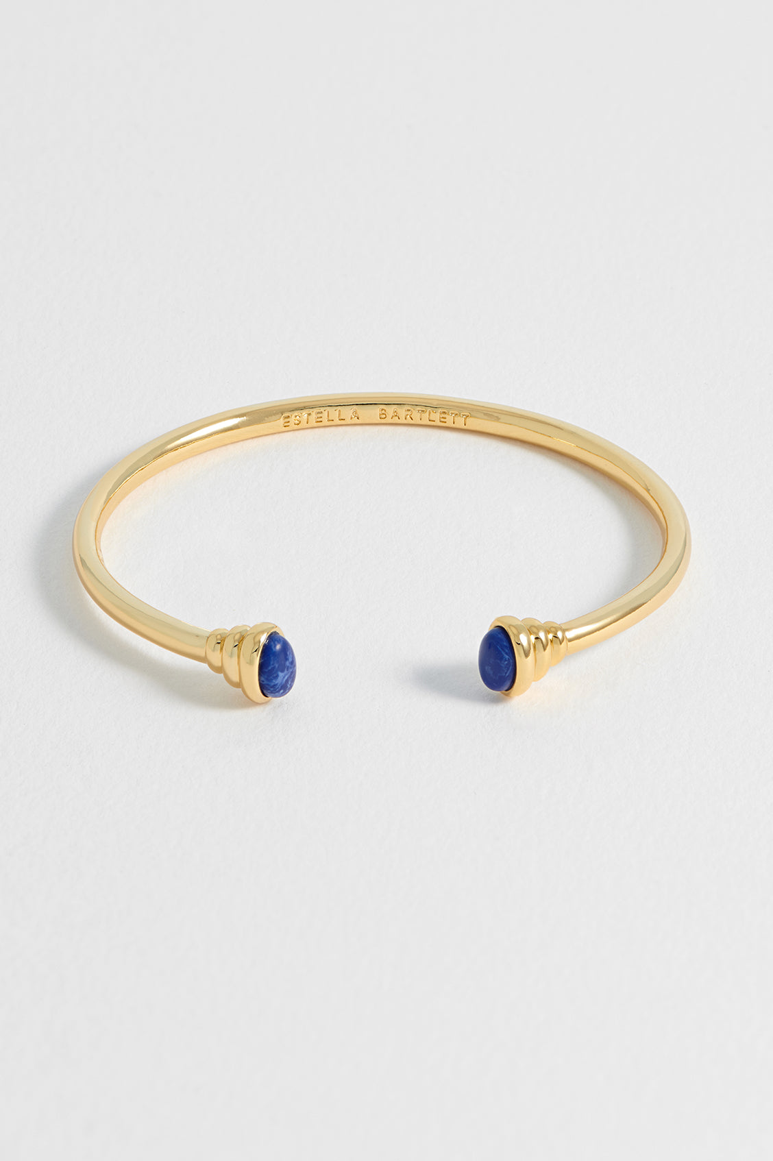 Lapis Lazuli Cabochon Open Bangle