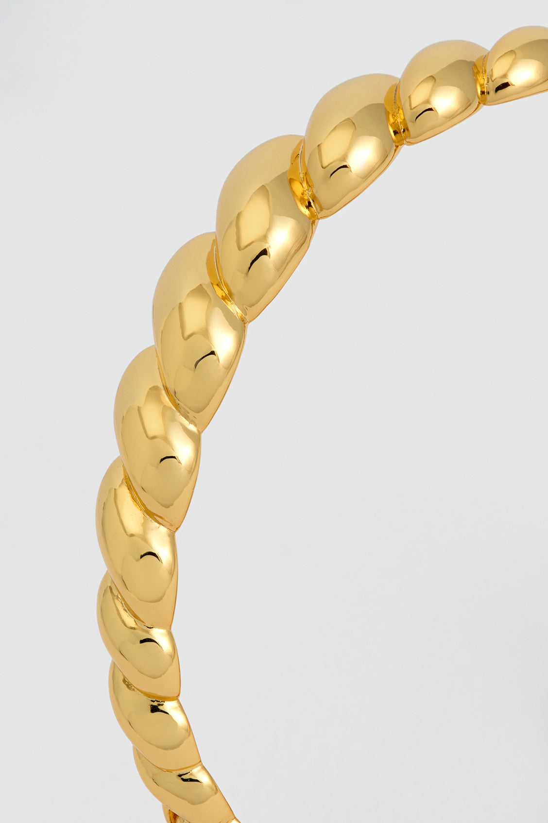 Twisted Hinged Bangle