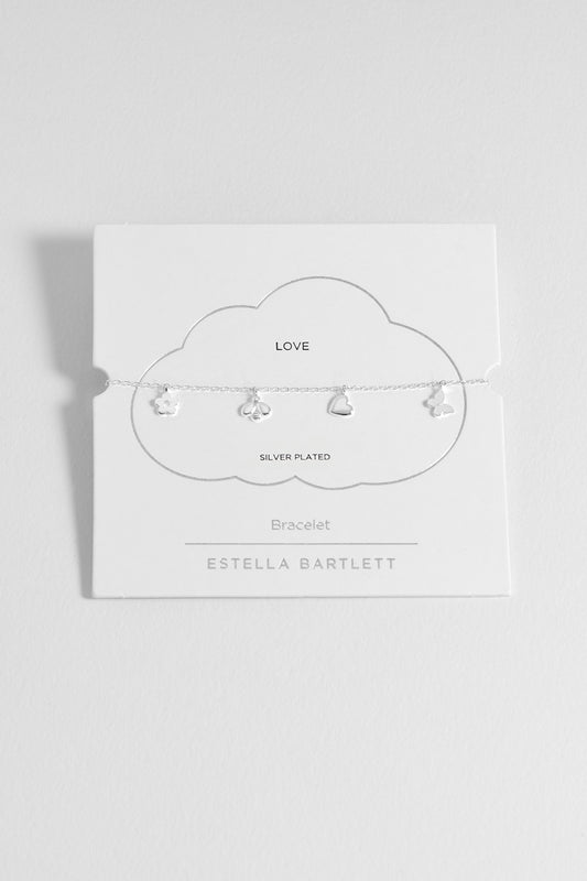 Bee And Butterfly Charm Bracelet