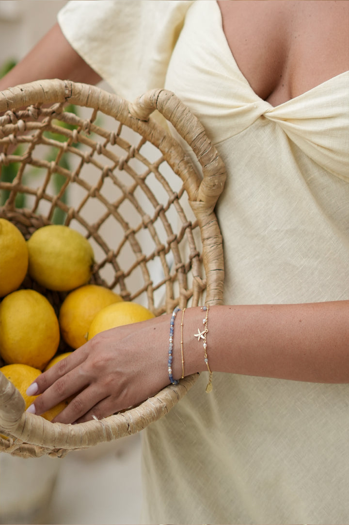 Starfish Charm Bracelet