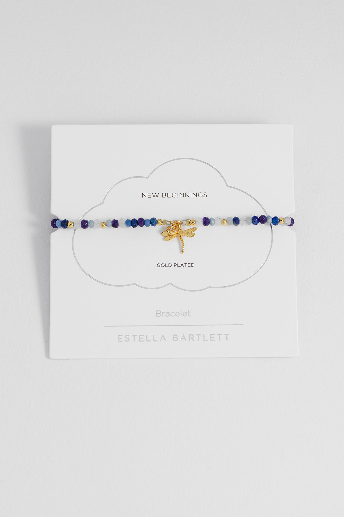 Flower and Dragonfly Amelia Bracelet