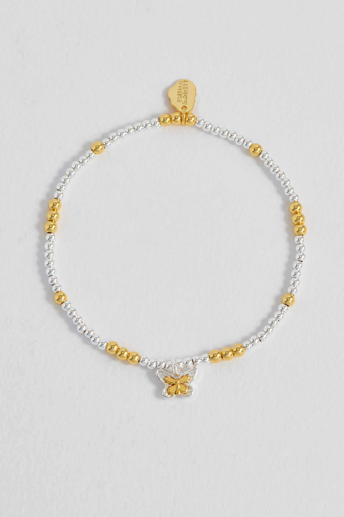 Mixed Metal Butterfly Sienna Bracelet