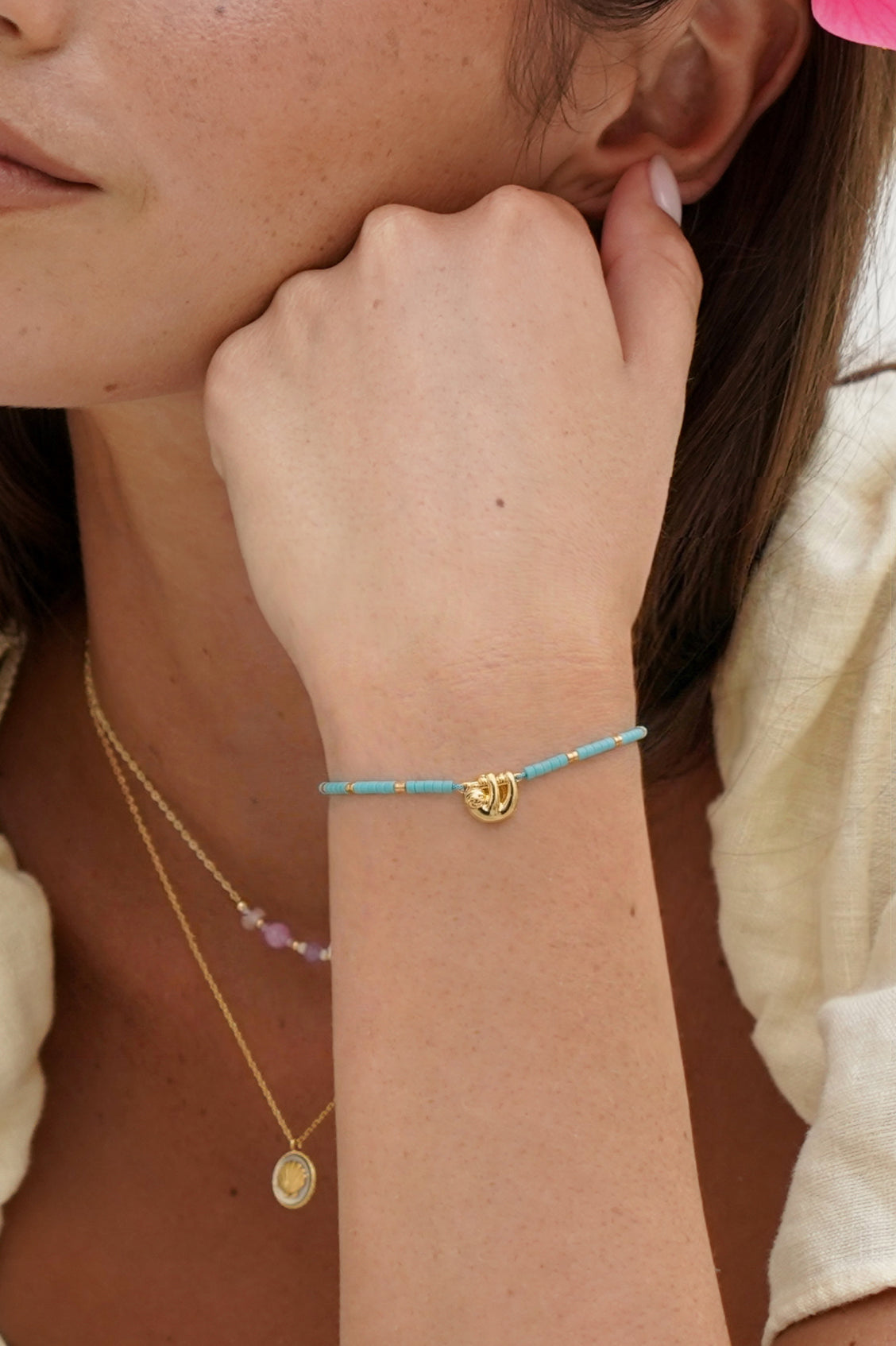 Hanging Sloth Louise Bracelet