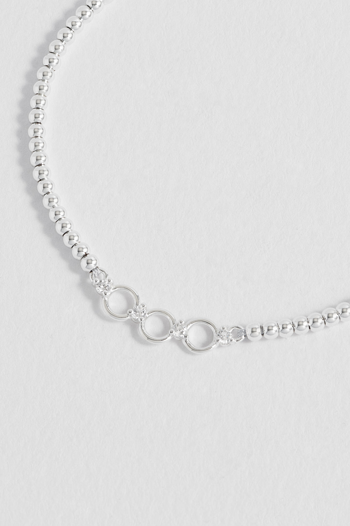 Triple Disc CZ Louise Bracelet