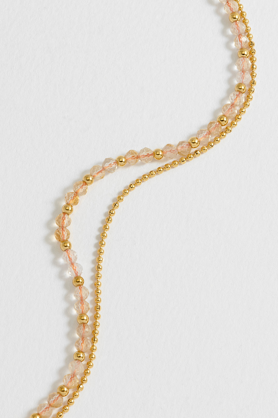 Faceted Citrine Duo Bracelet