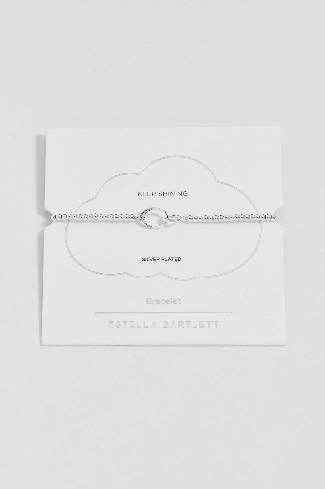 Interlinked CZ Ovals Louise Bracelet