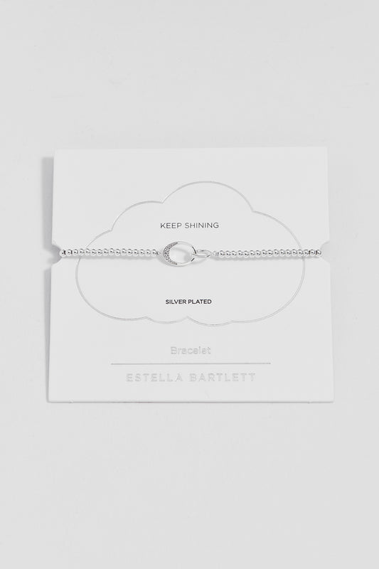 Interlinked CZ Ovals Louise Bracelet