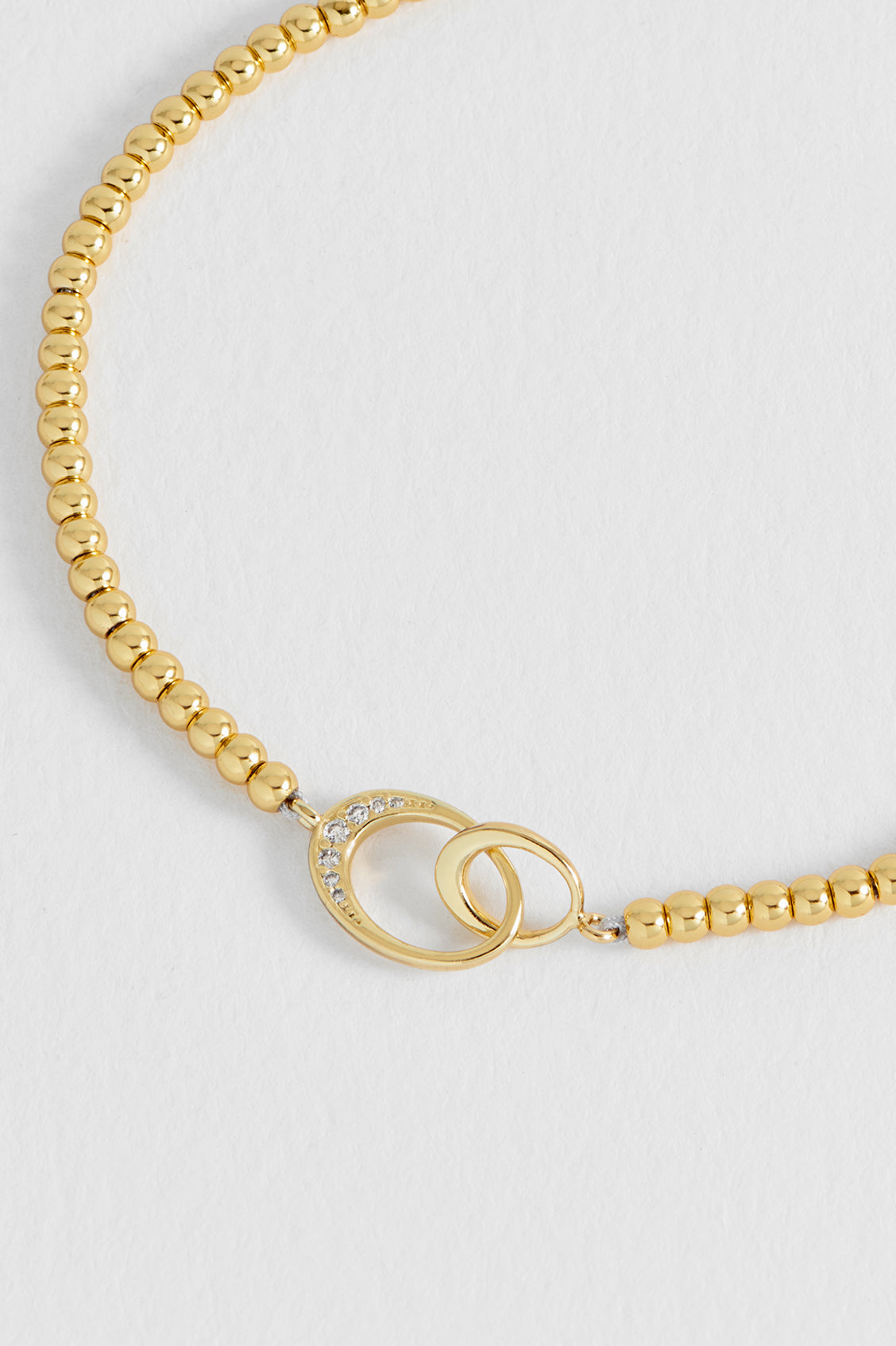 Interlinked CZ Ovals Louise Bracelet