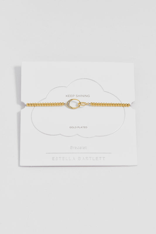 Interlinked CZ Ovals Louise Bracelet