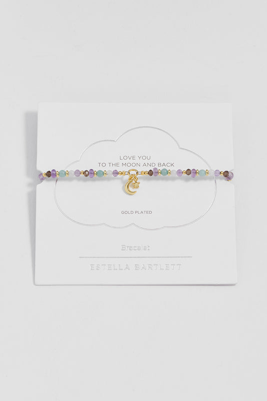 Moon and Star Amelia Bracelet