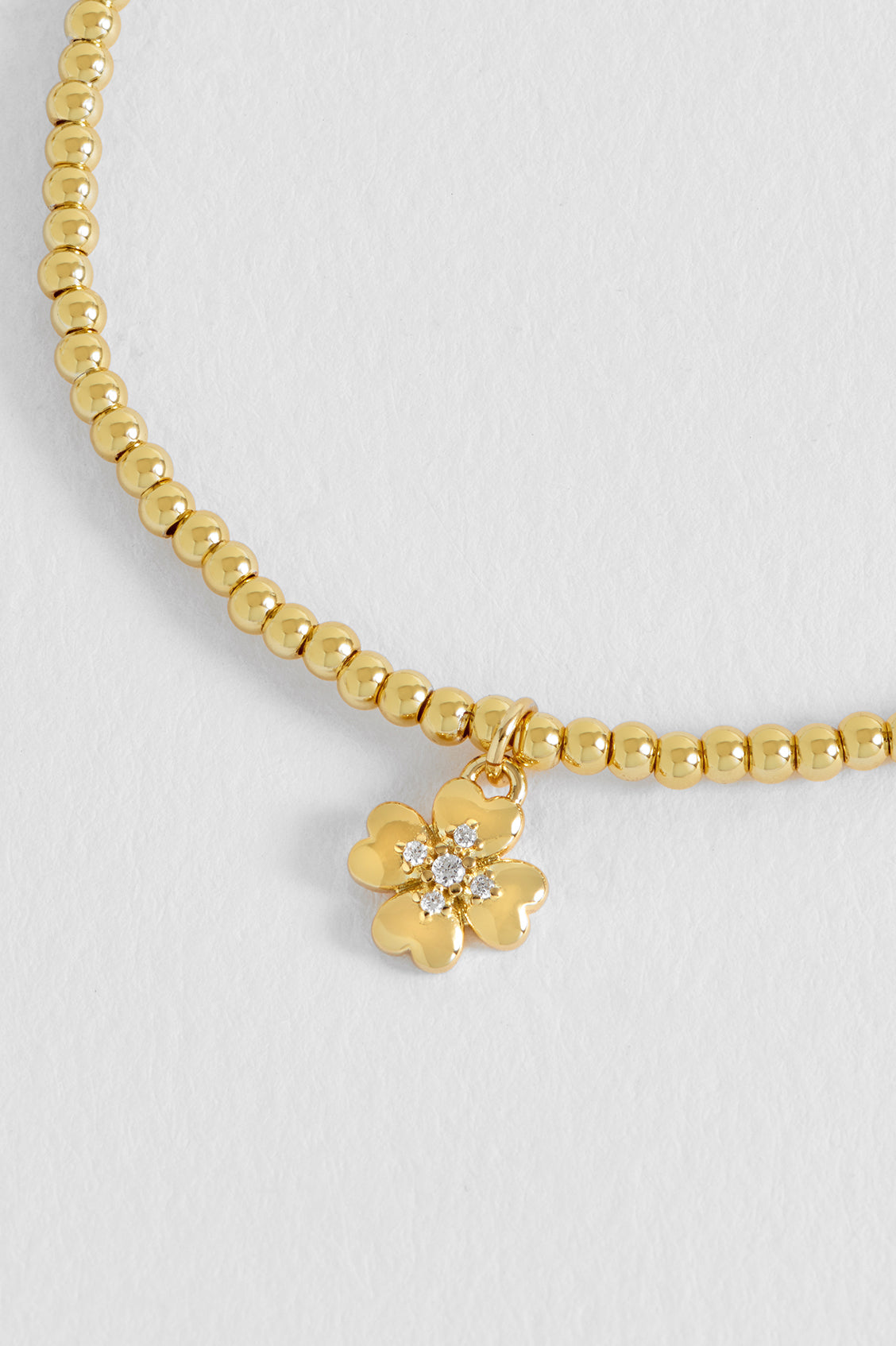 CZ Four-Leaf Clover Sienna Bracelet