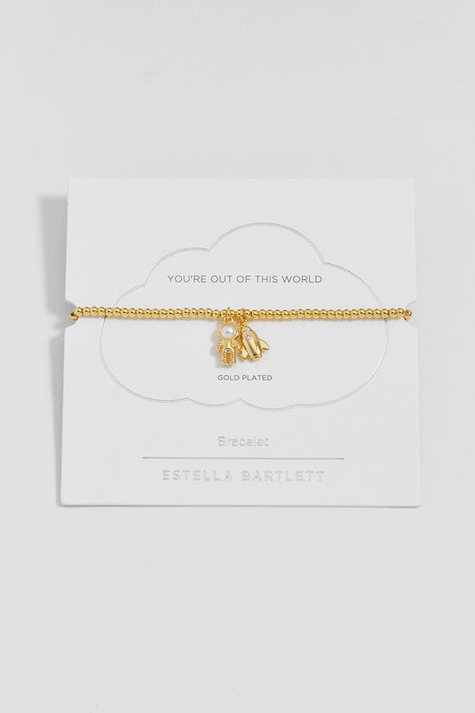 Spaceship and Astronaut Sienna Bracelet