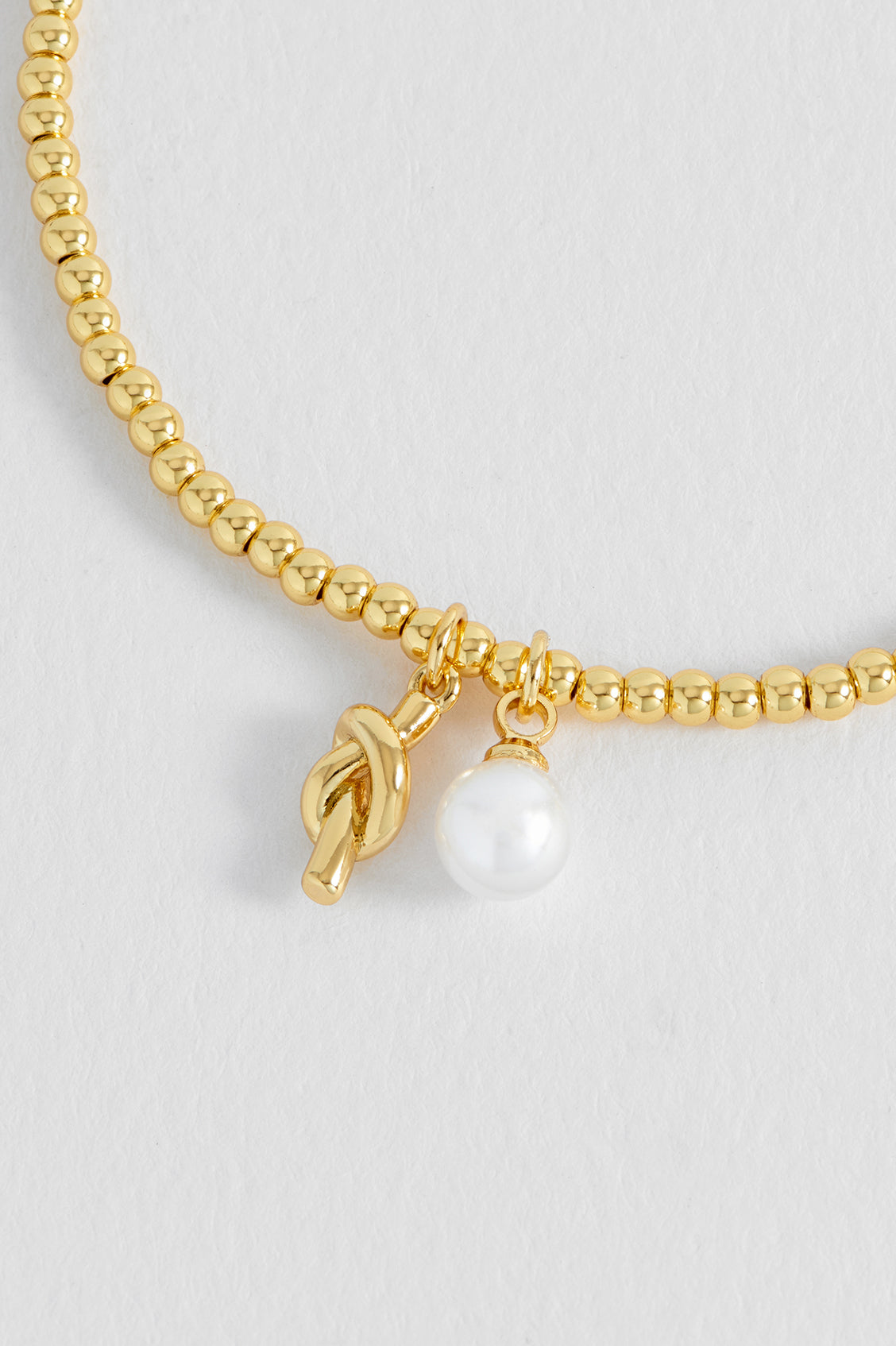 Pearl and Knot Sienna Bracelet